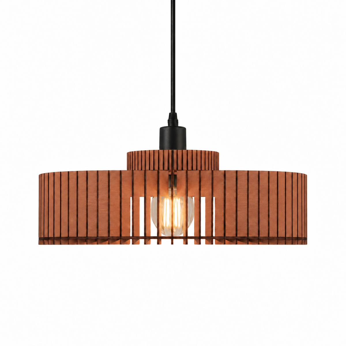 Breite Pendelleuchte